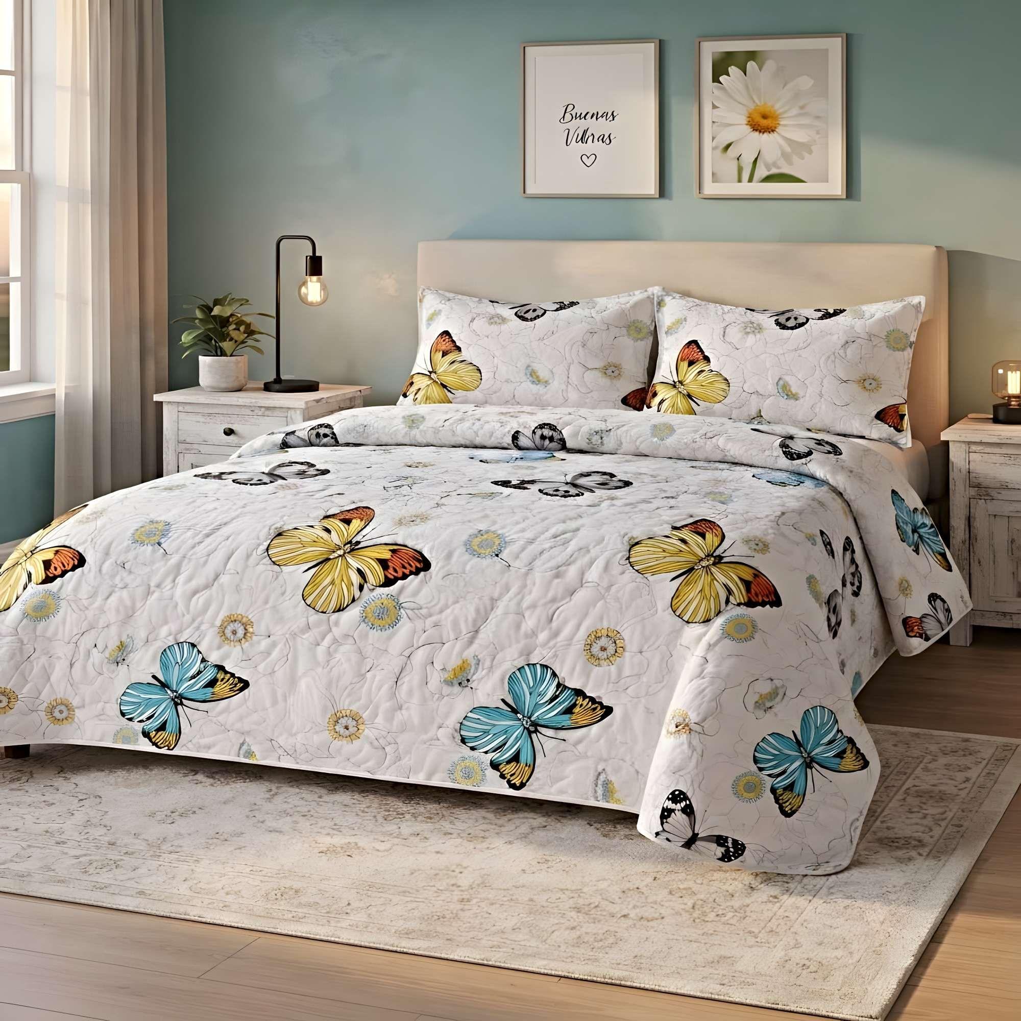 CUBRECAMA QUILT DE VERANO ULTRA FRESCO 2 PLAZAS C6-1