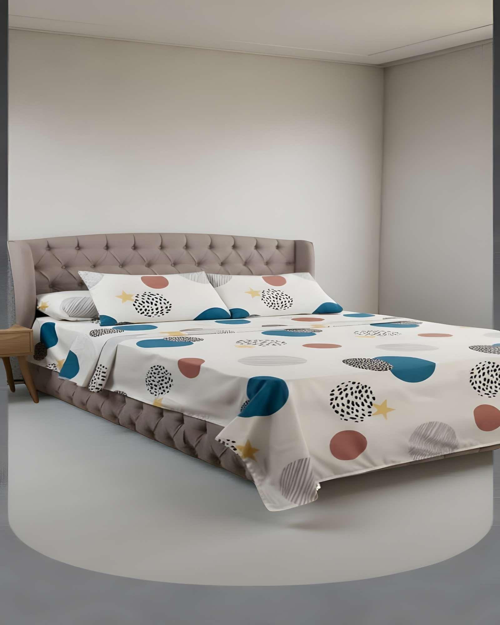 SET DE SABANAS 100% EXTRASUAVE PLAZA Y MEDIA BLANCO11-3