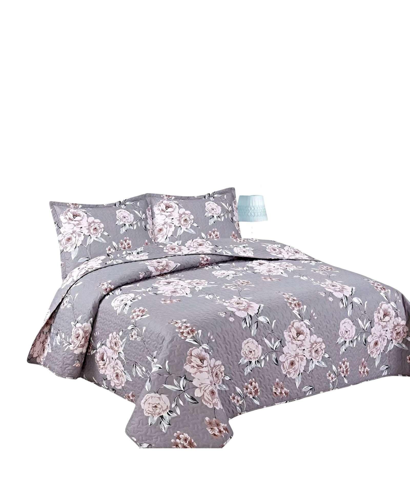 CUBRECAMA QUILT DE VERANO 2 PLAZAS A37-1