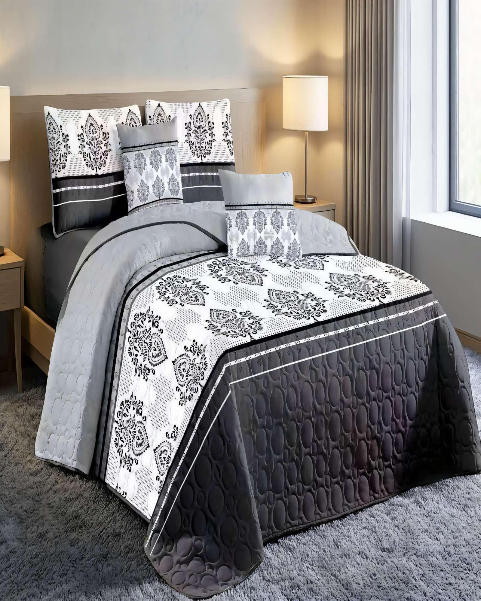 QUILT CUBRECAMA DE VERANO 2 PLAZAS CON DISENO 7-2