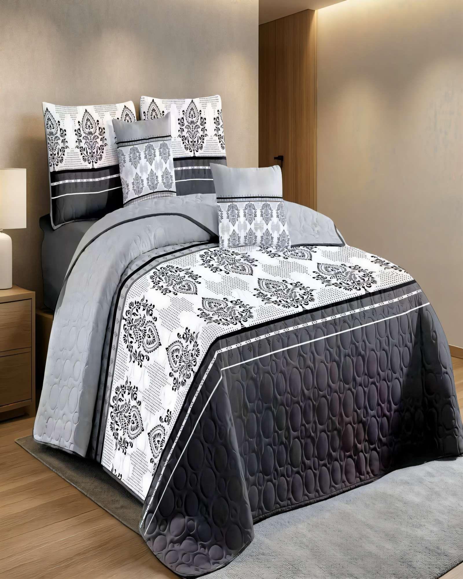 QUILT CUBRECAMA DE VERANO 2 PLAZAS CON DISENO 7-3
