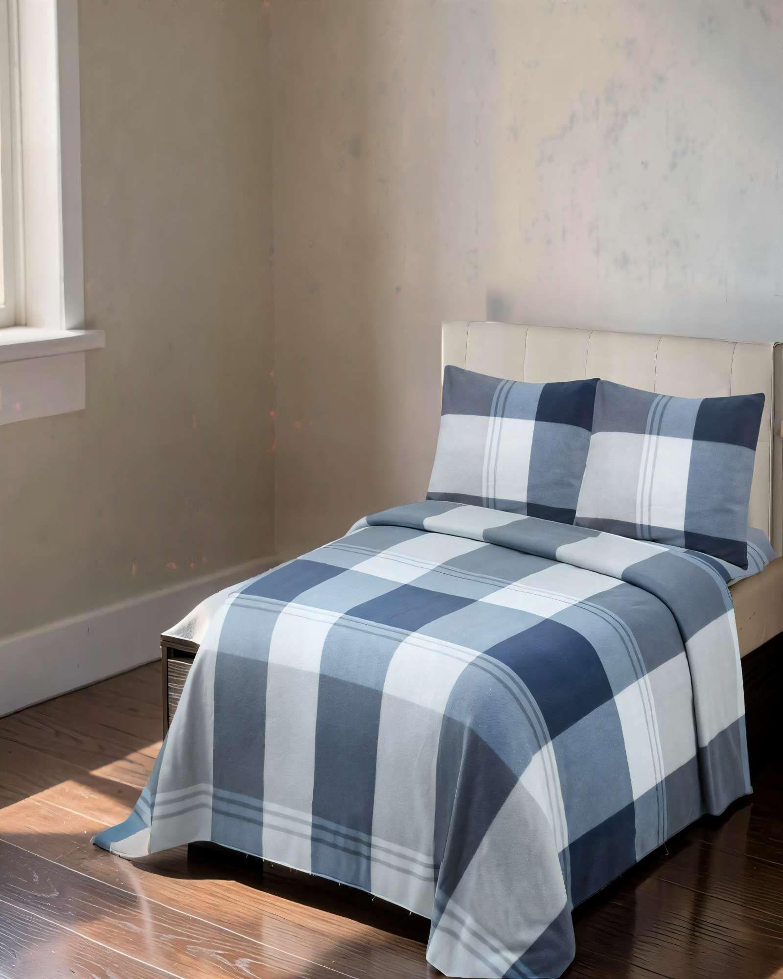 SET DE  SABANA POLAR 2 PLAZAS  CON DISEÑO 1-3