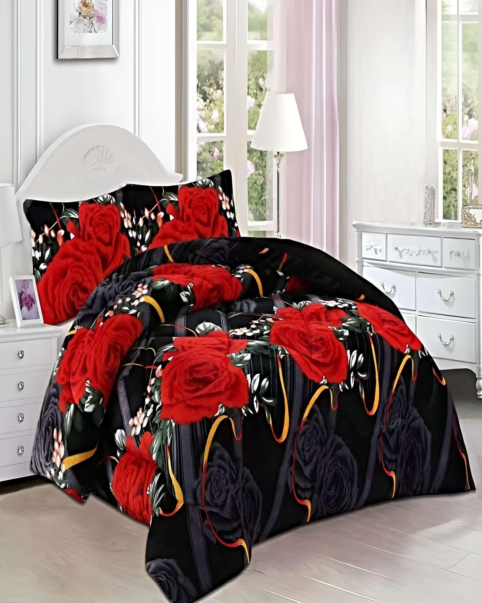 SET COBERTOR DE INVIERNO PLUSH 1.5 PLAZA 180X200CM P05-3