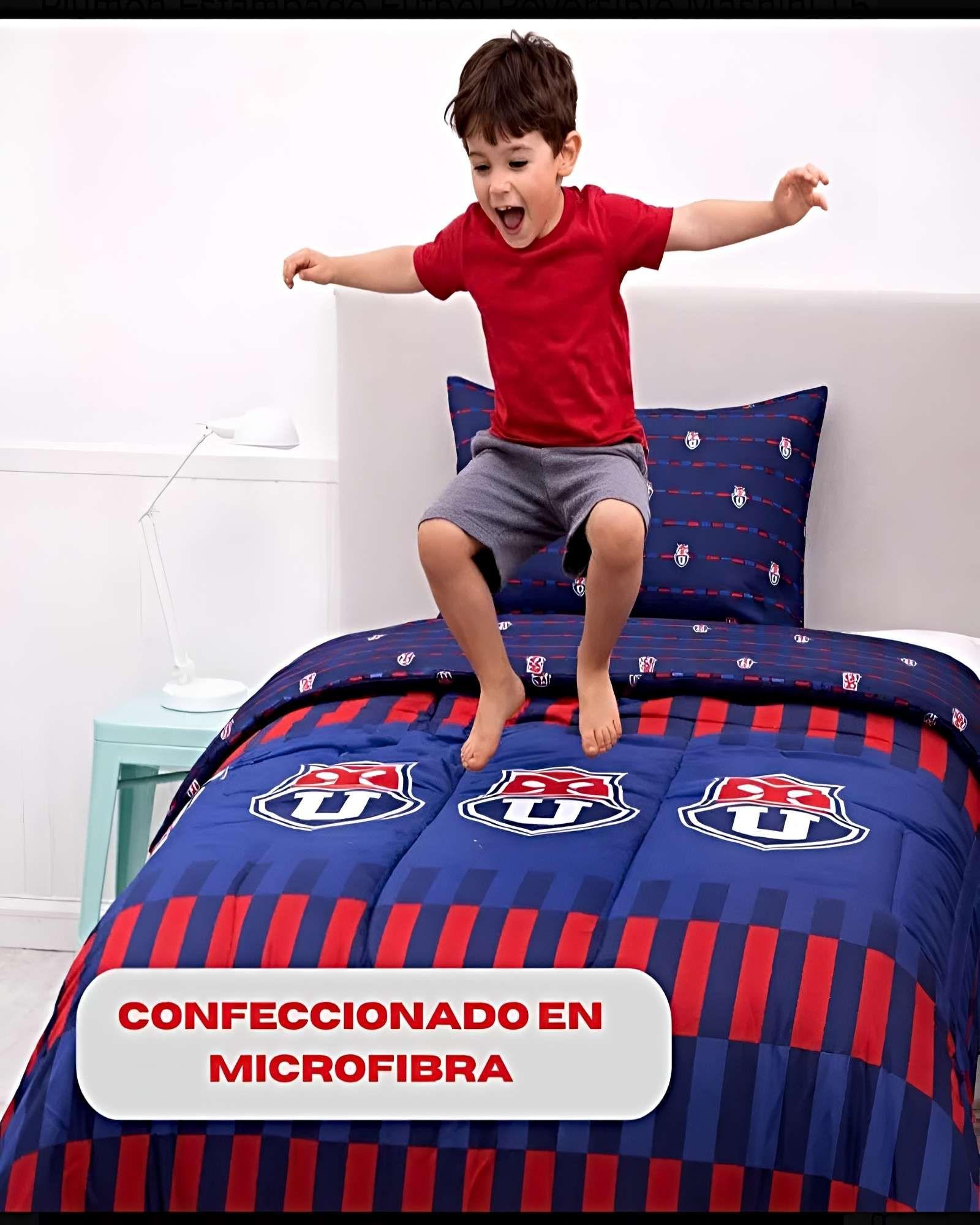 PLUMON CON RELLENO INFANTIL DE NIÑO Y NIÑA 1 PLAZA 06-1