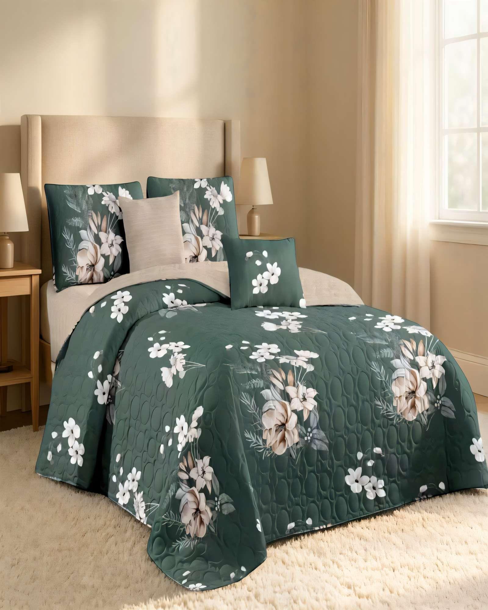 QUILT CUBRECAMA DE VERANO 2 PLAZAS CON DISENO 6-3