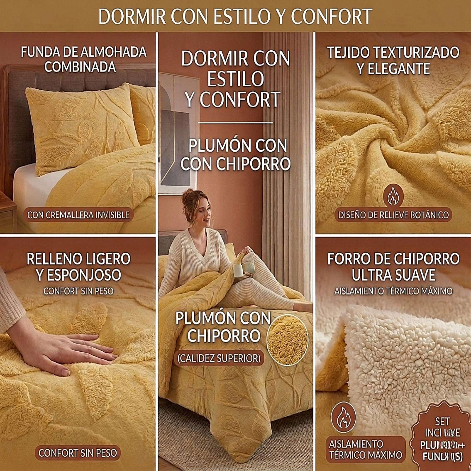 COBERTOR SHERPA TEXTURIZADO RY 2 PLAZAS AMARILLO-1