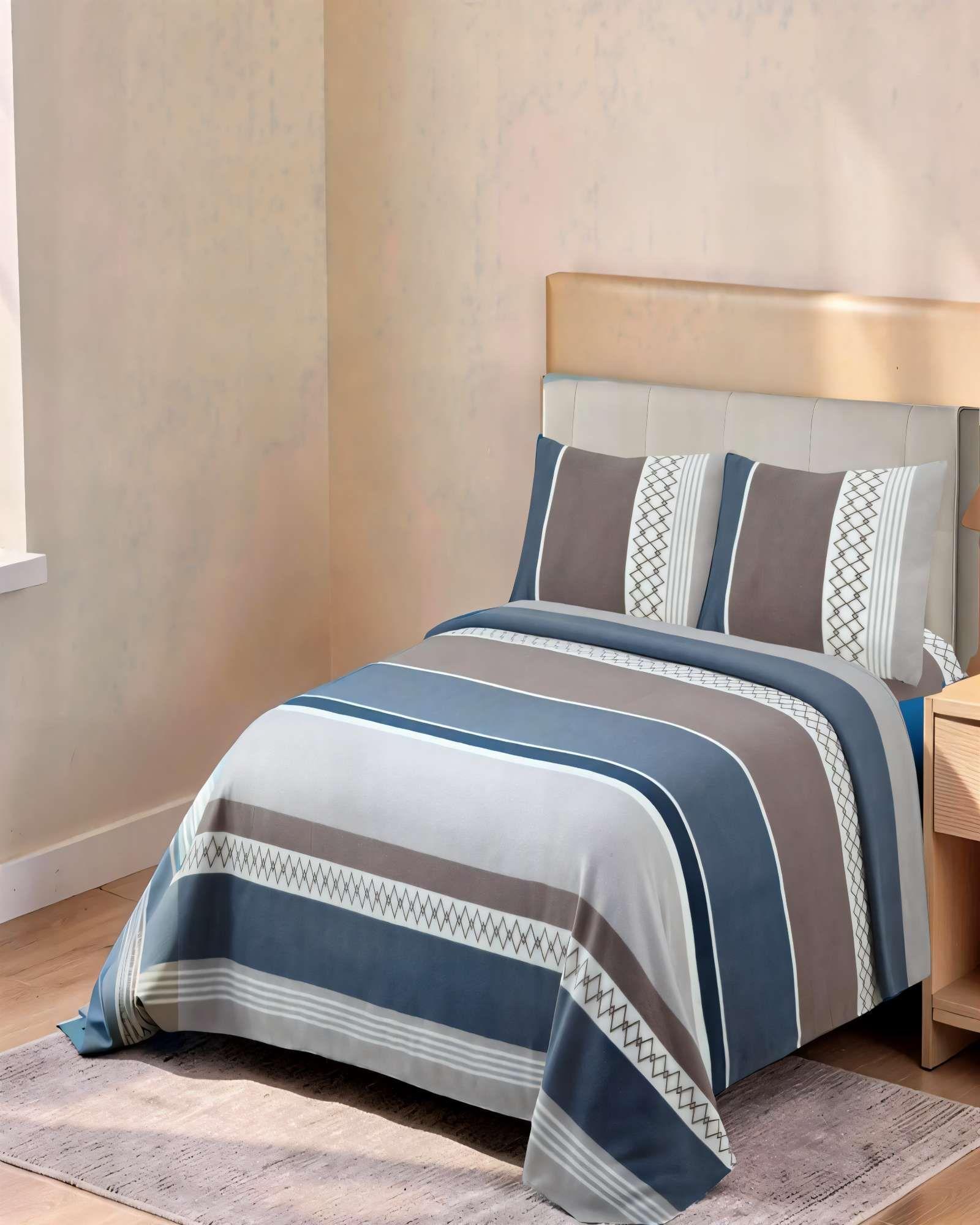 SET DE  SABANA POLAR PLAZA Y MEDIA CON DISEÑO 10-3