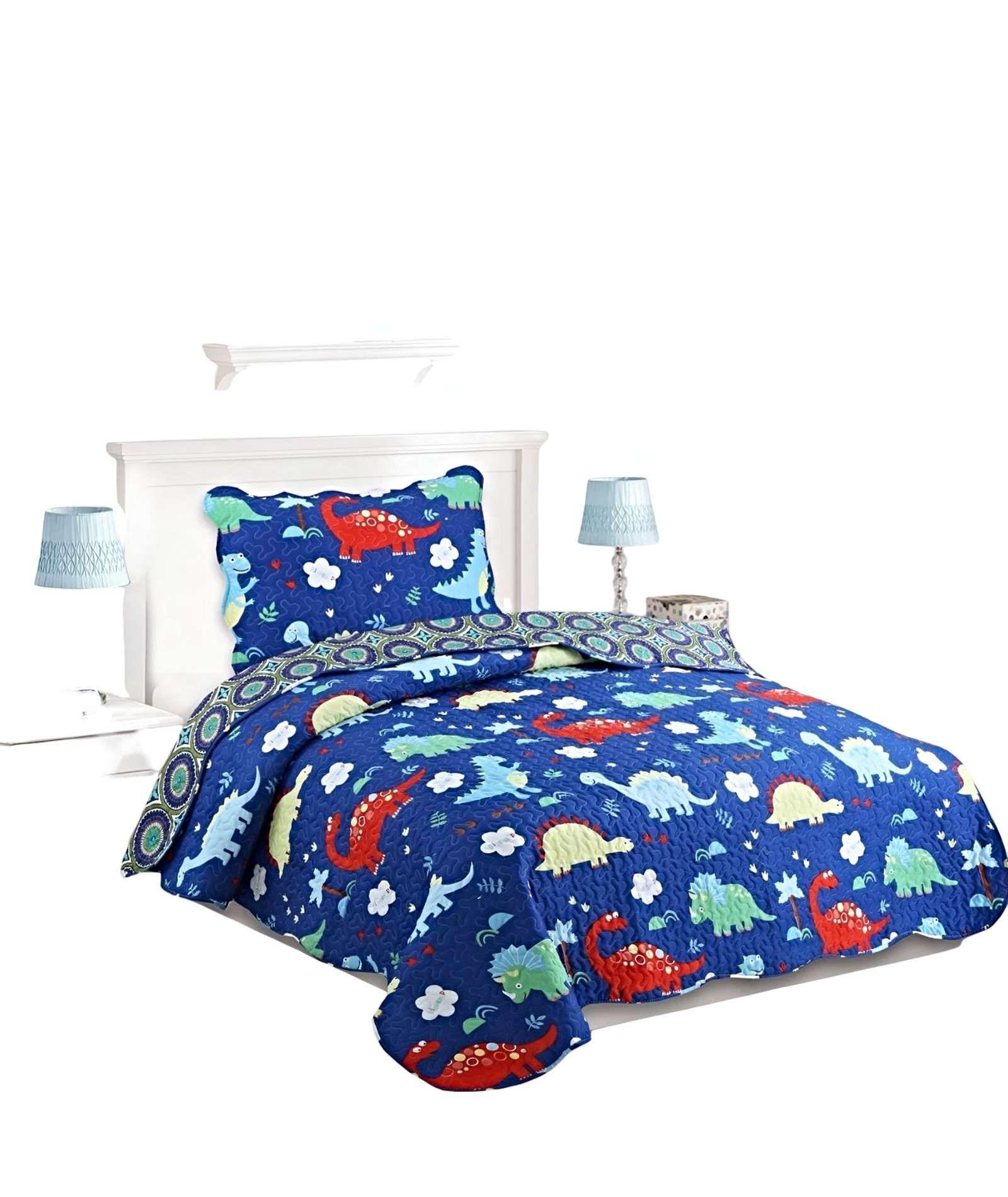 CUBRECAMA QUILT DE VERANO PLAZA Y MEDIA A1-1