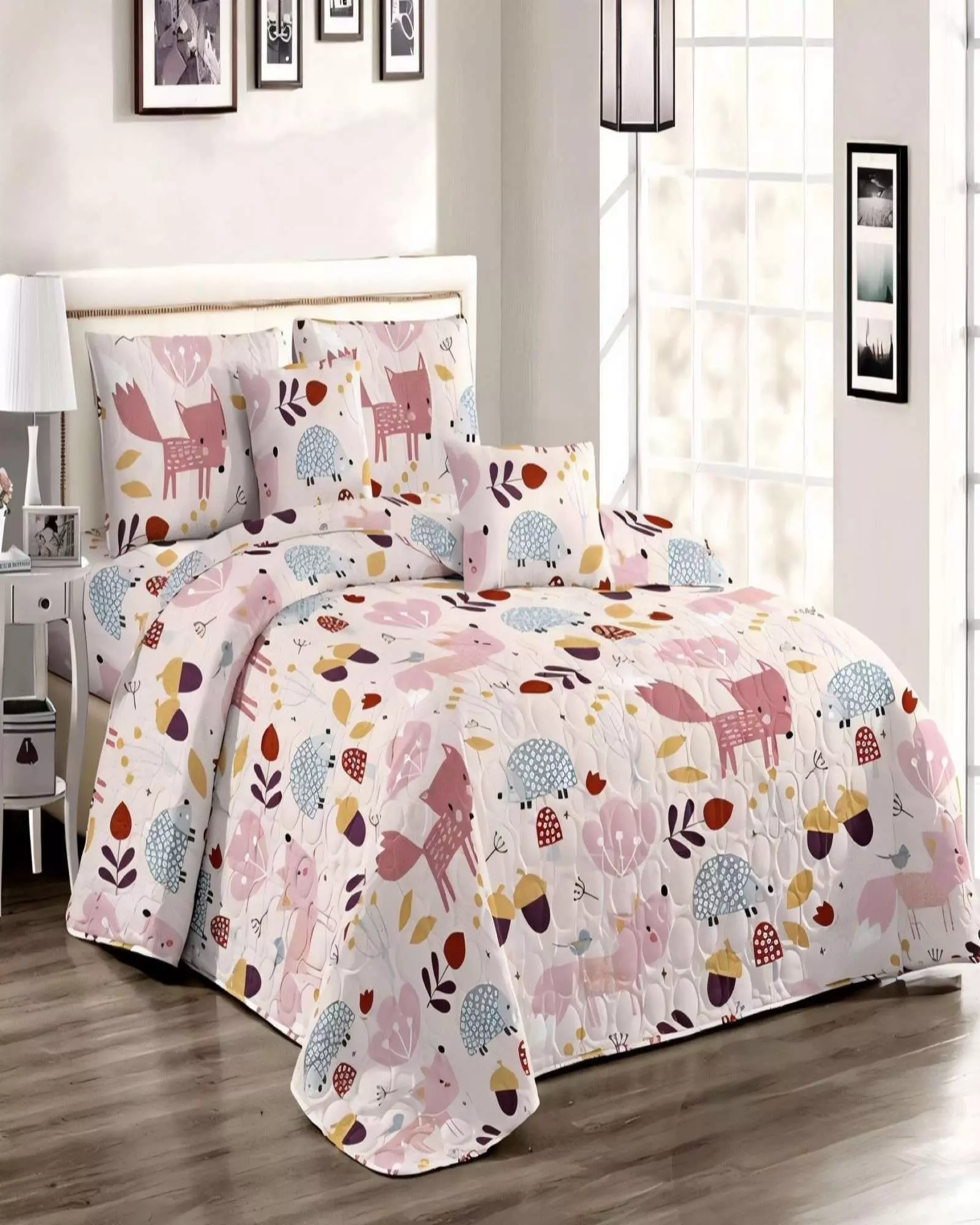 Colcha Quilt de Verano plaza y media infantil niña C13-2