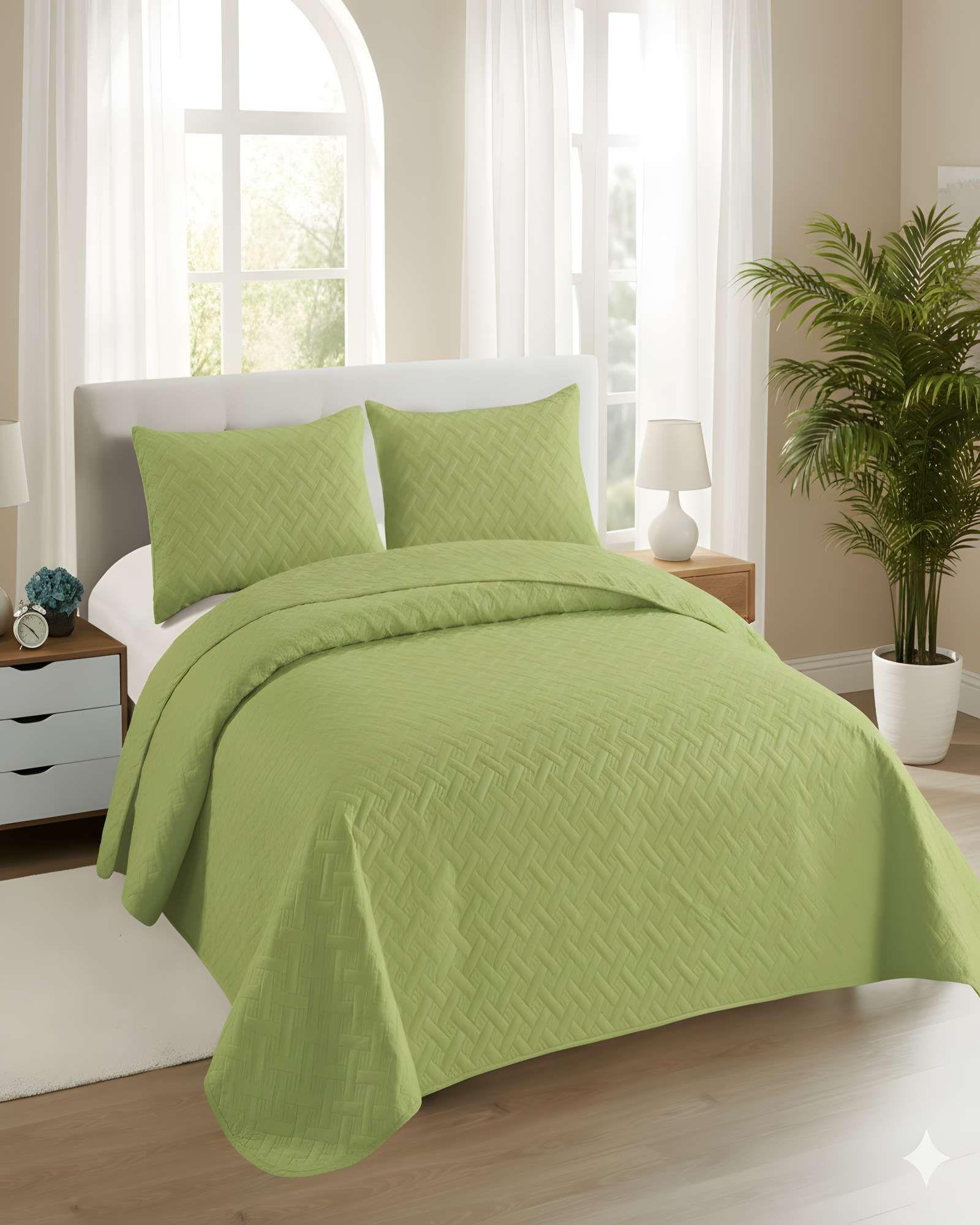 QUILT CUBRECAMA DE VERANO UNICOLOR 2 PLAZAS A8-2