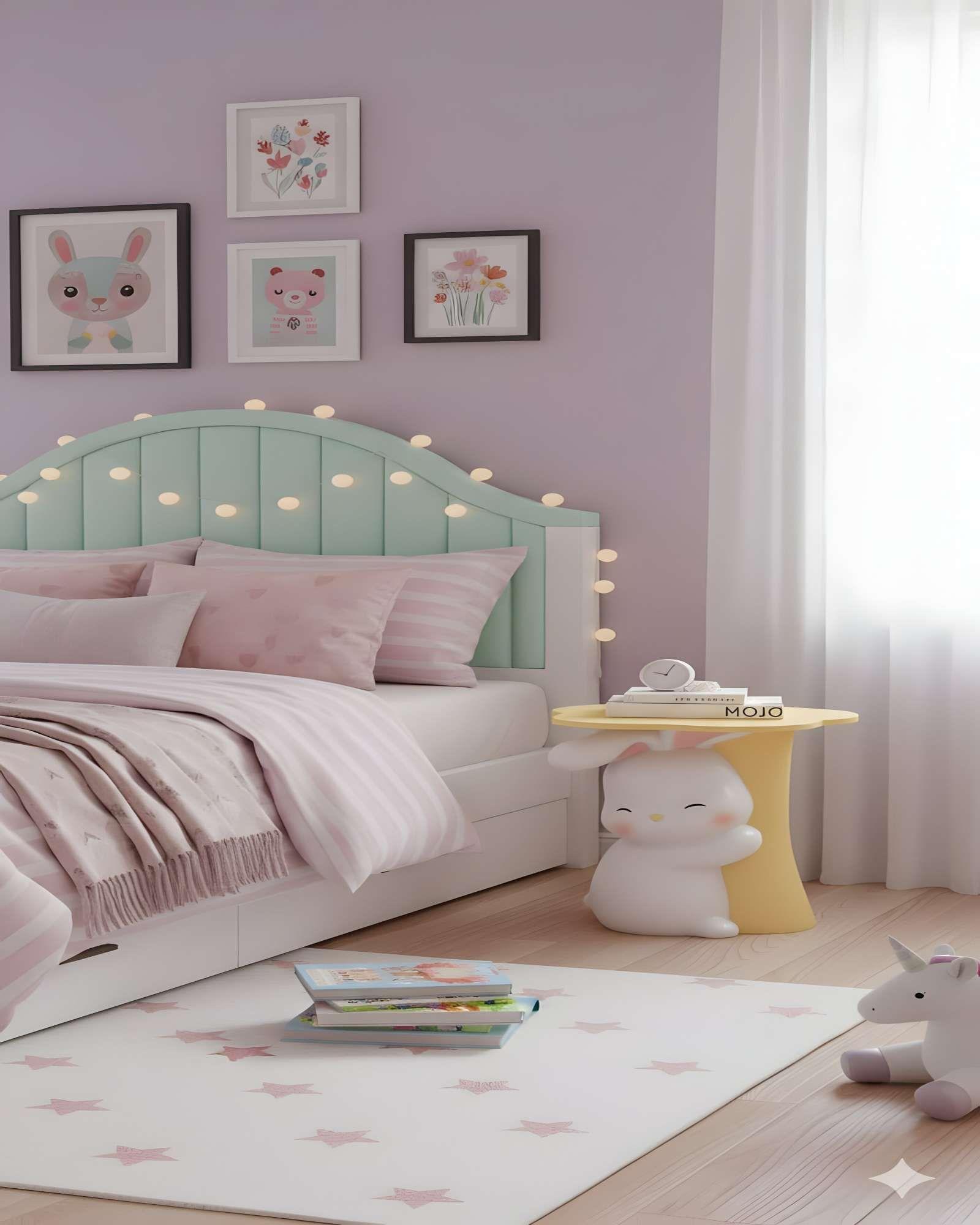 MESA AUXILIAR ELEGANTE DE CONEJO-3