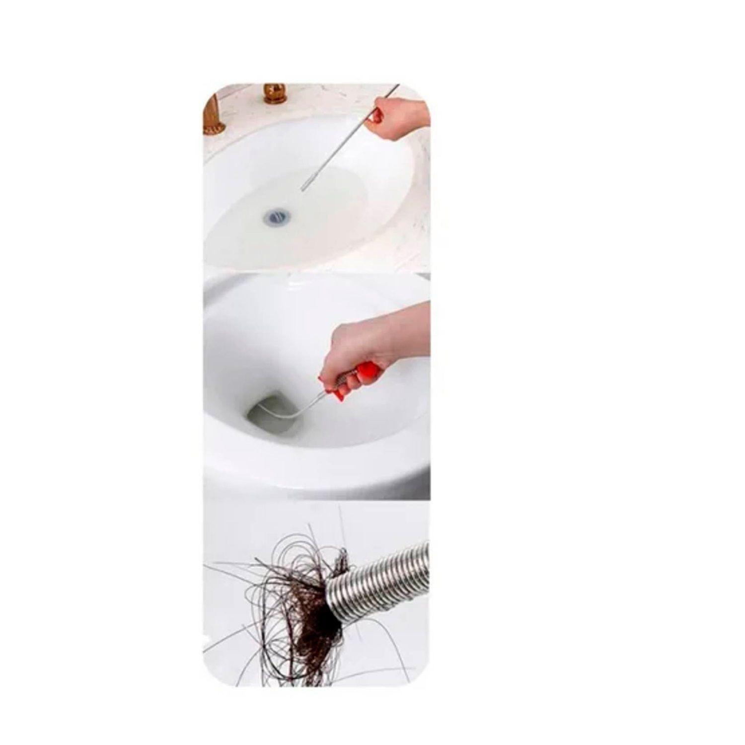Gancho Destapa Tubería De Cocina Ducha 80 Cm W-16629 Welife -2