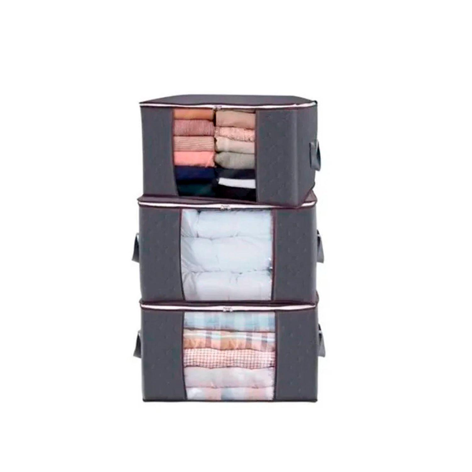 Set 3 Unidades Bolsa Organizador Almacenamiento De Ropa W-17276-0