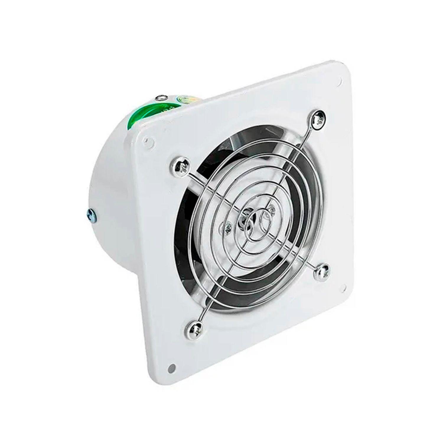 Extractor De Aire Metálico Industrial 4 Pulgadas 10cm 25w W-12850 Welife-1