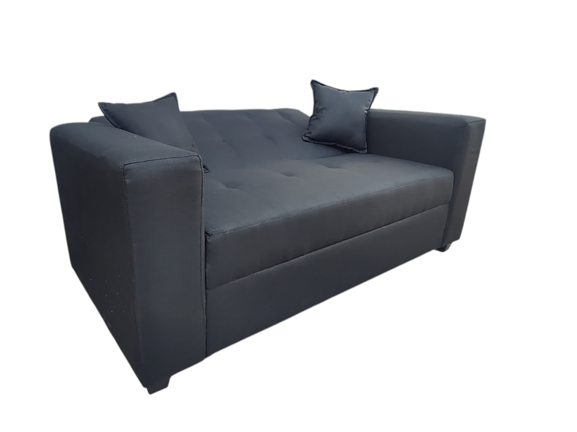 Sofá Cama Lino Negro Xibral-4