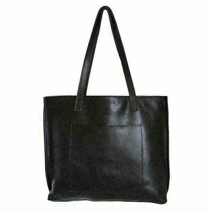 Cartera Cuero Victoria Negra-0