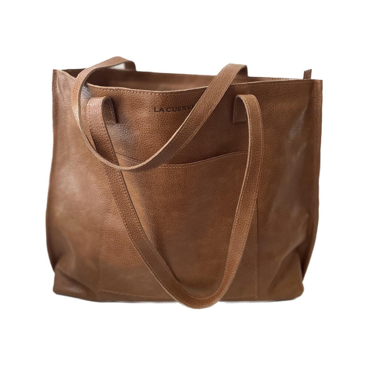 Cartera Cuero Juana Caf-0