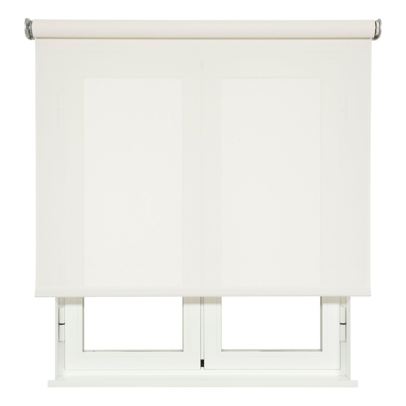 Cortina Roller Motorizada Screen 200X250 Blanca-0