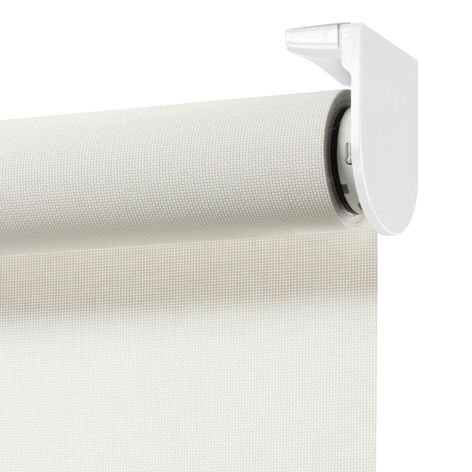 Cortina Roller Motorizada Screen 135X250 Blanca-3