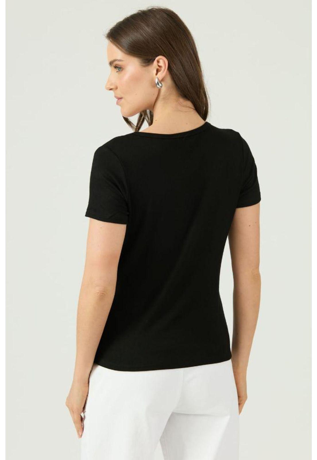 Polera negra PRIVILEGE 1356-3