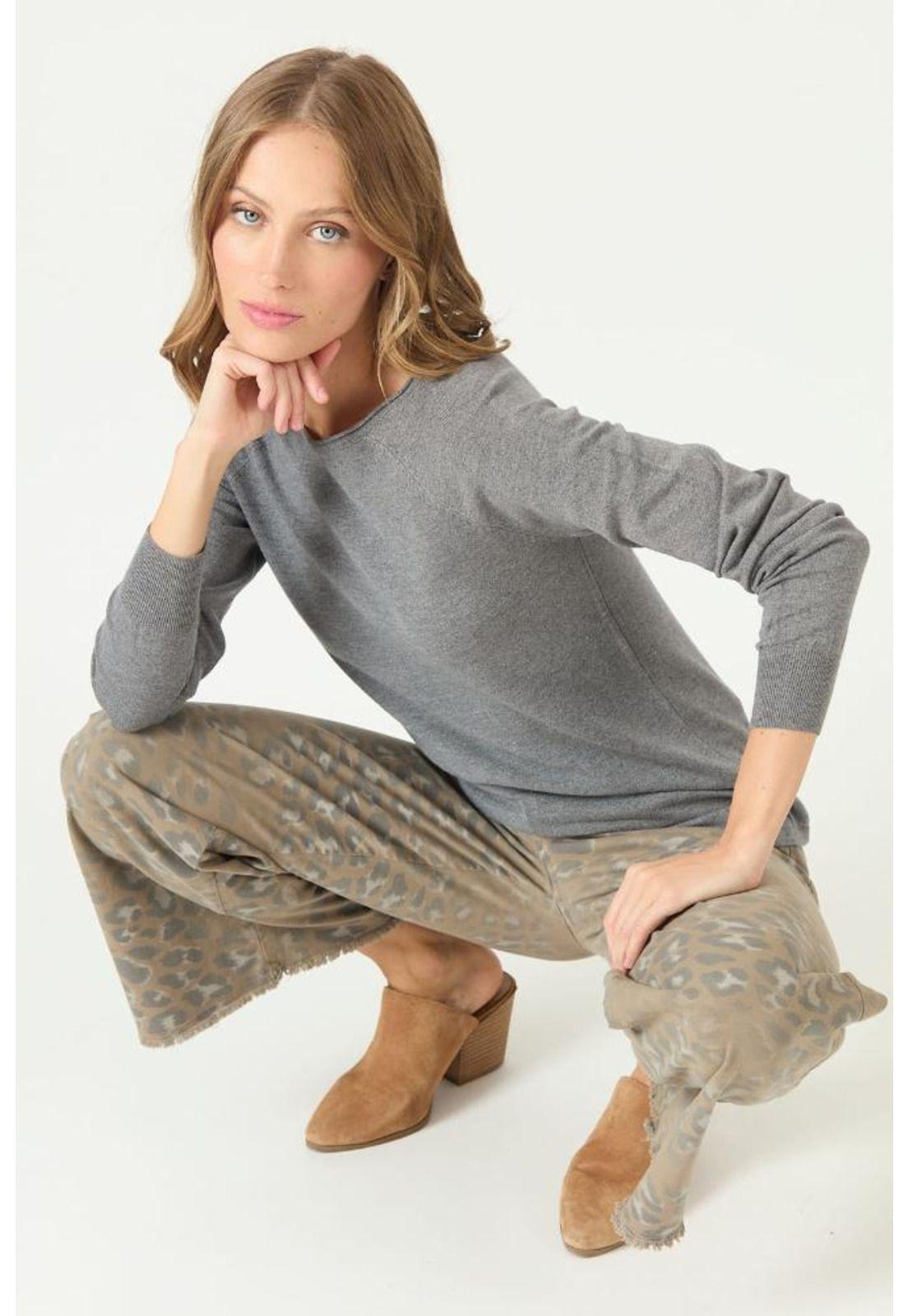 Sweater gris oscuro PRIVILEGE 2192-0