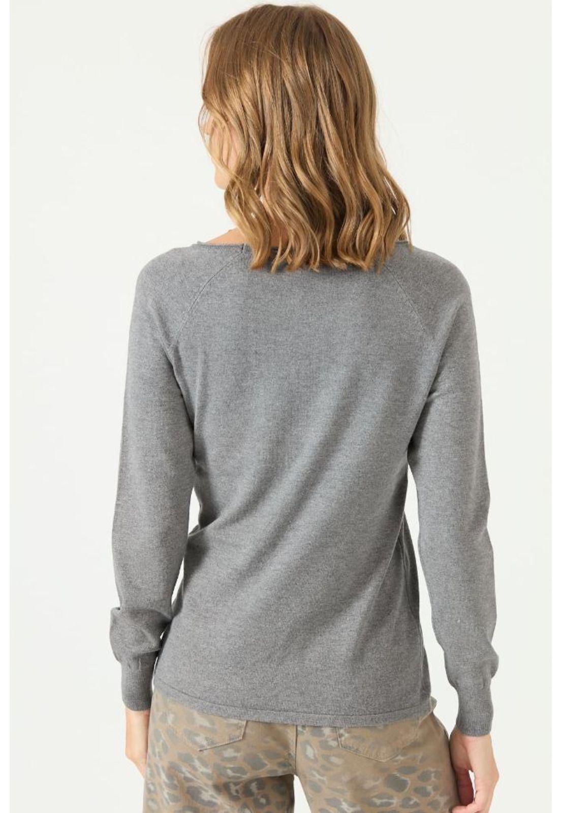 Sweater gris oscuro PRIVILEGE 2192-4