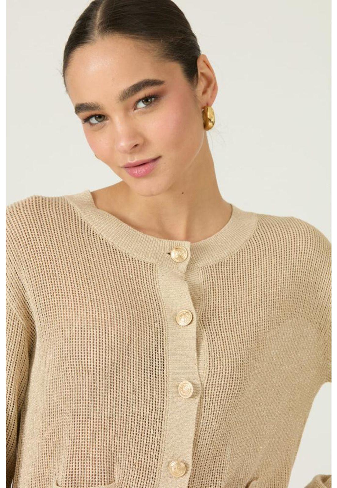 Cardigan beige PRIVILEGE 2938-0