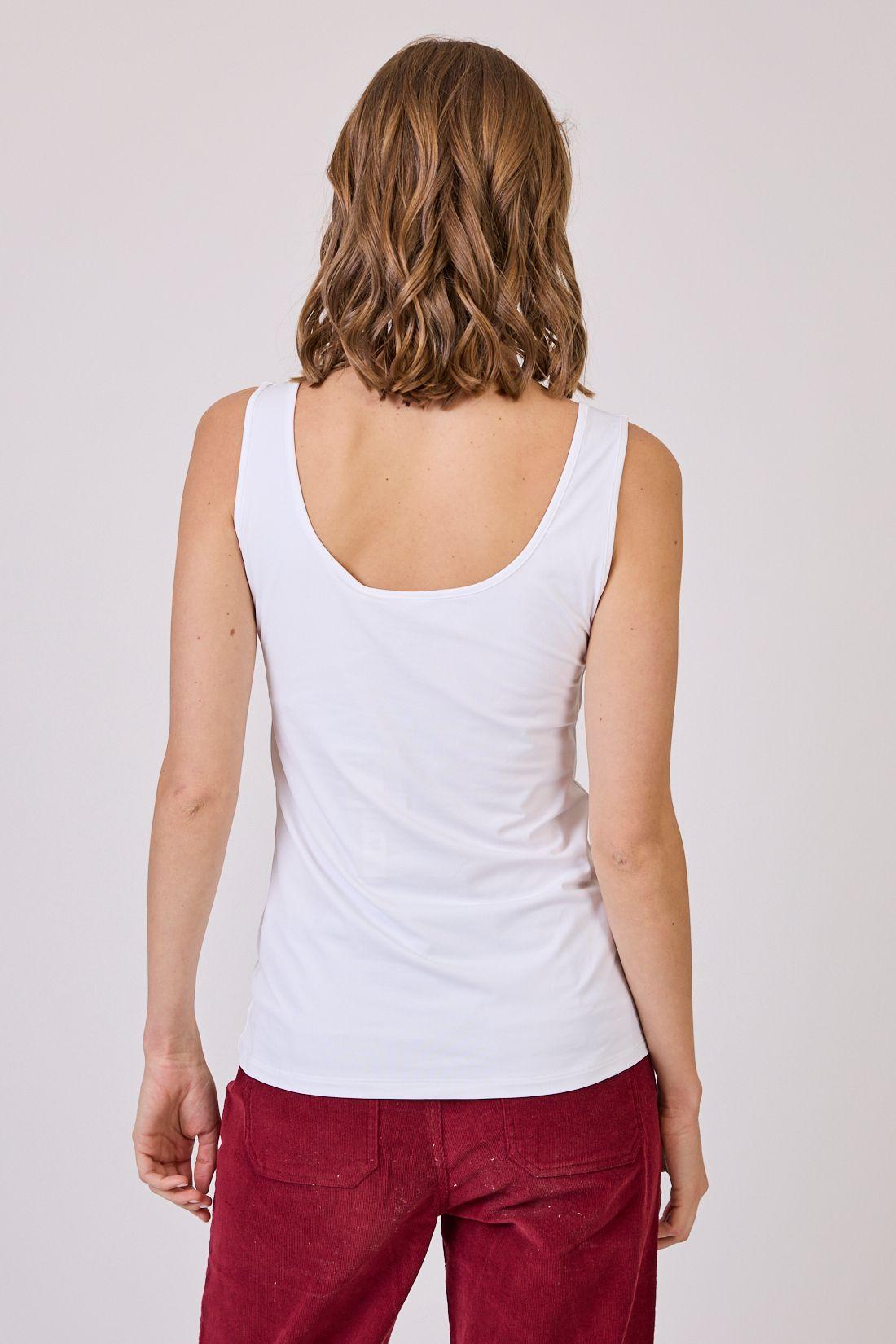 Polera Poliamida Blanca Cod 2800056-3