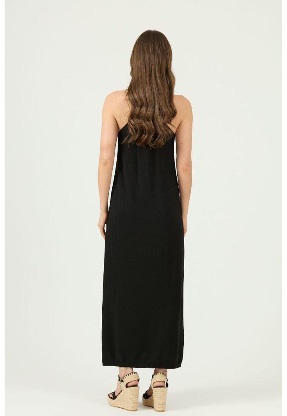 Vestido negro PRIVILEGE 1380-3