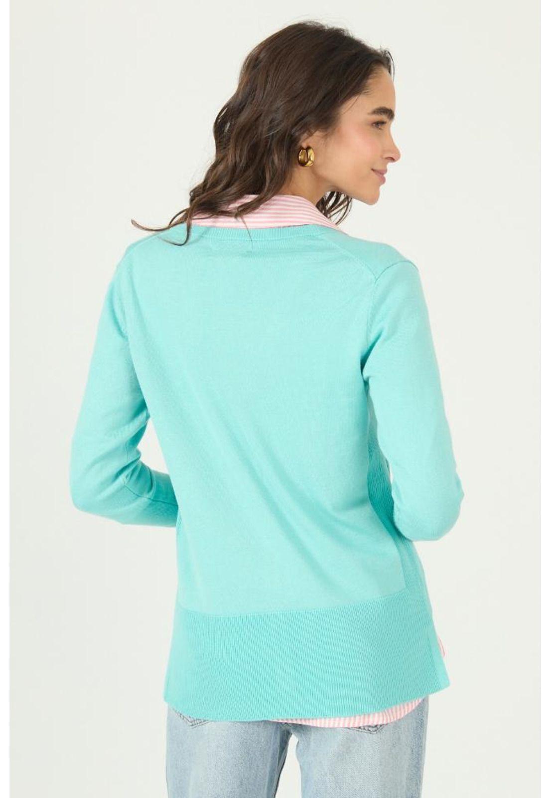 Cardigan turquesa PRIVILEGE 2992-3