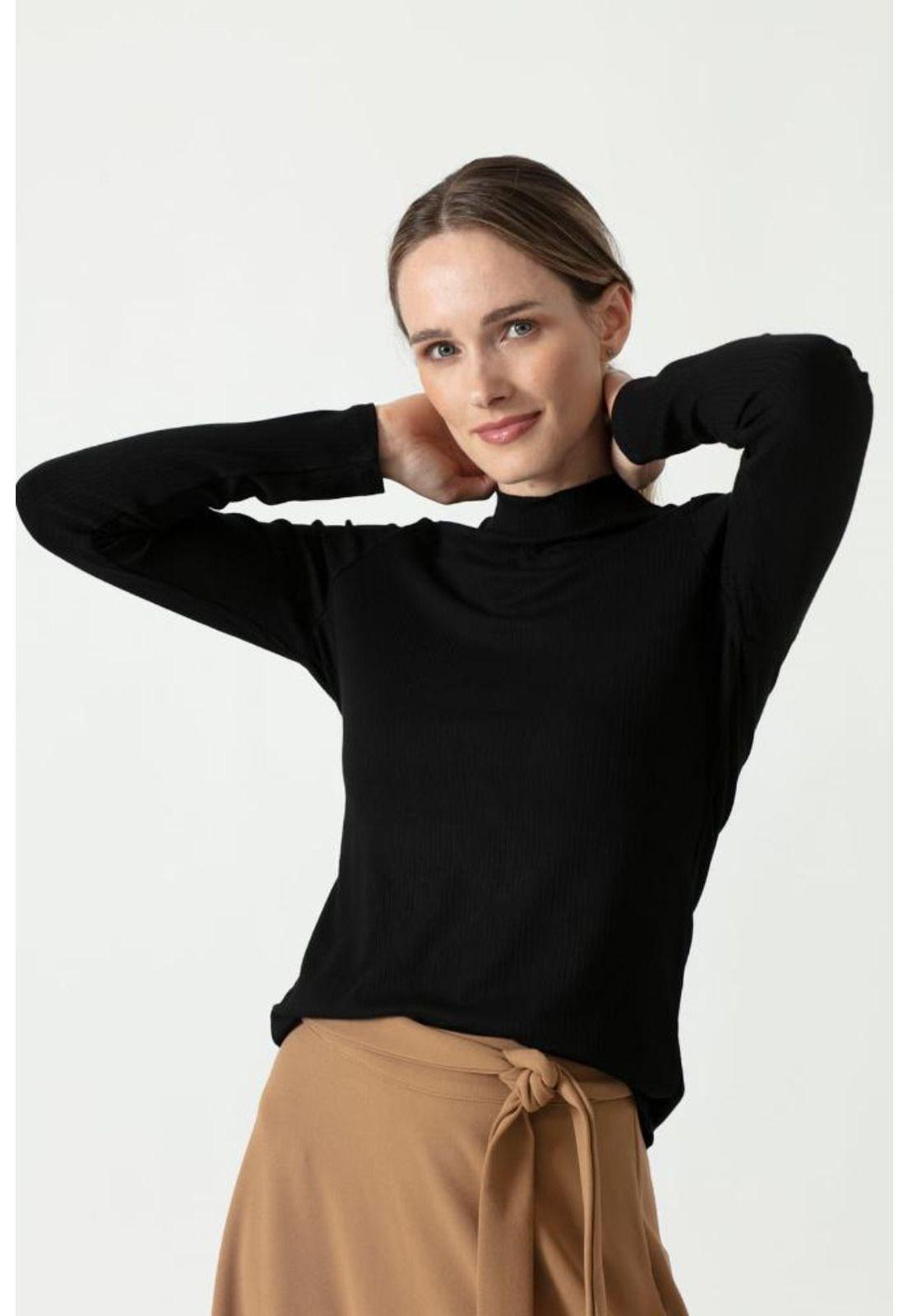 Polera negra PRIVILEGE 789-3