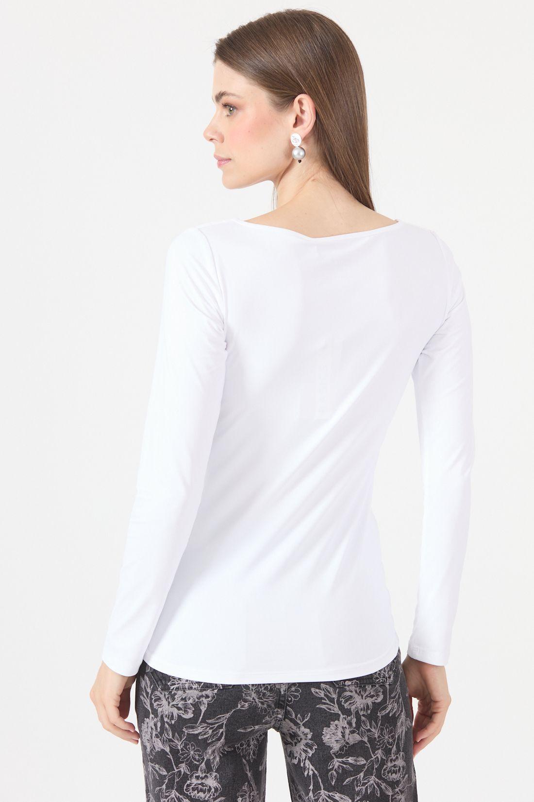 Polera Poliamida Blanca Cod 2800026-3