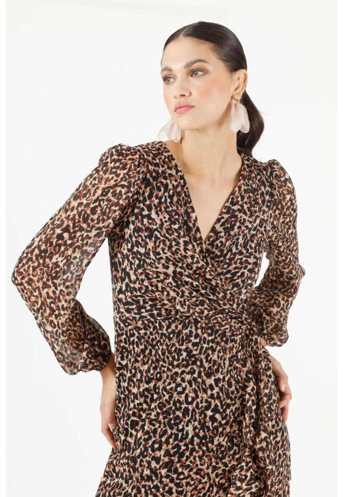 Vestido beige PRIVILEGE 302-4