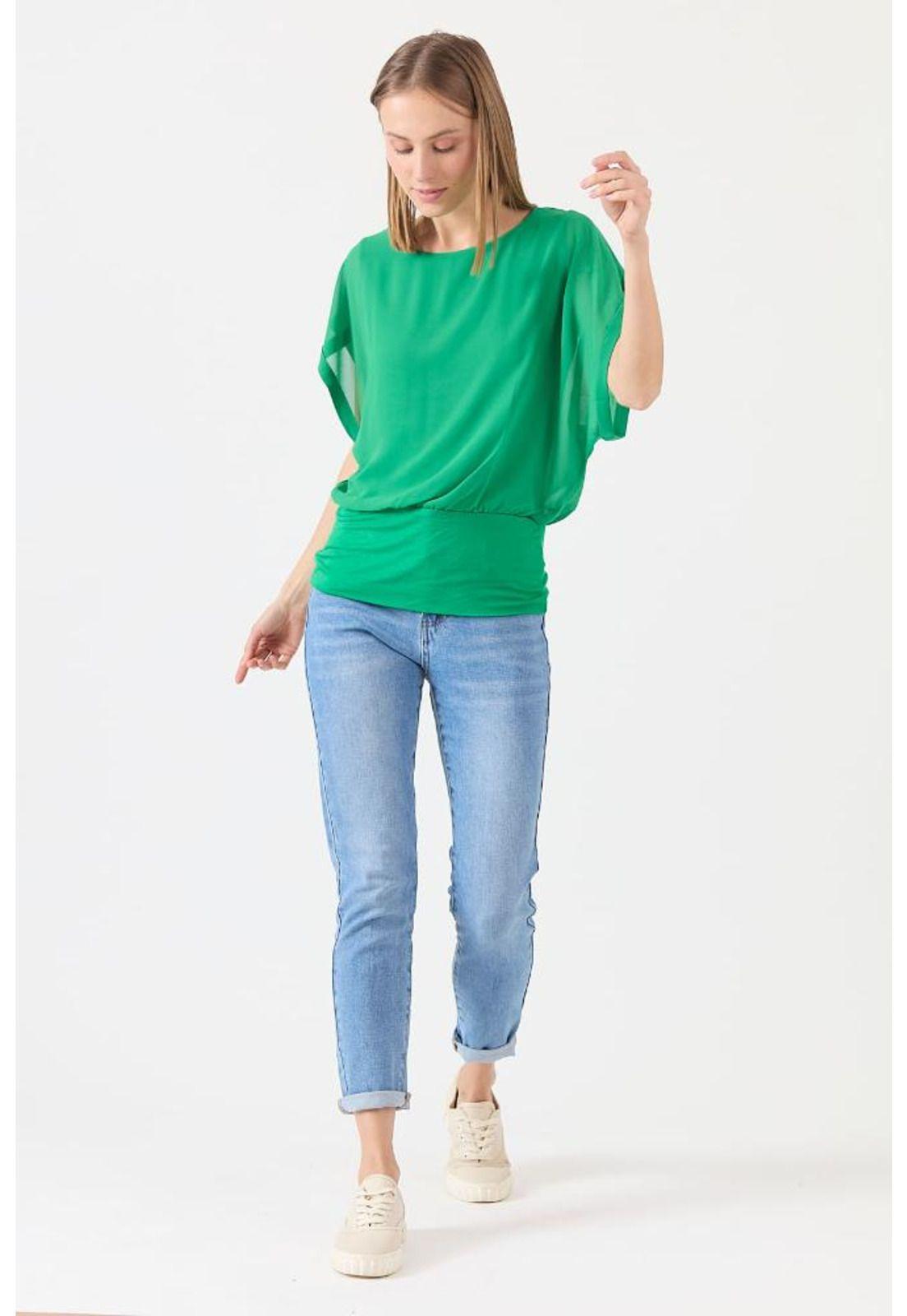 Blusa verde PRIVILEGE 1518-0