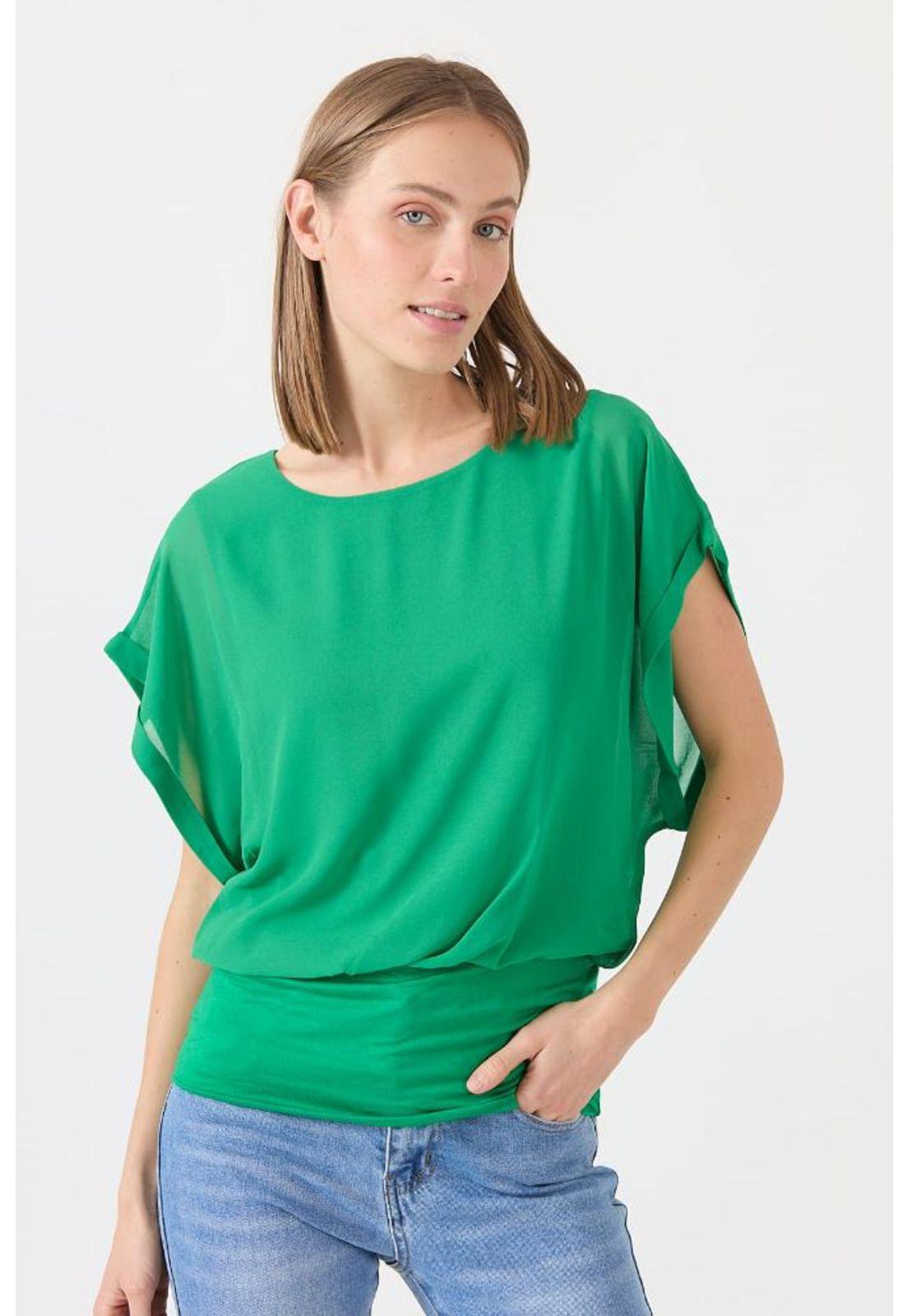 Blusa verde PRIVILEGE 1518-1