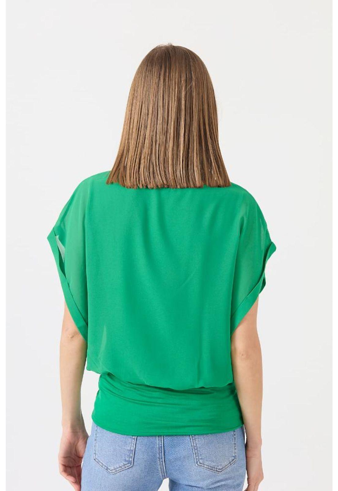Blusa verde PRIVILEGE 1518-3