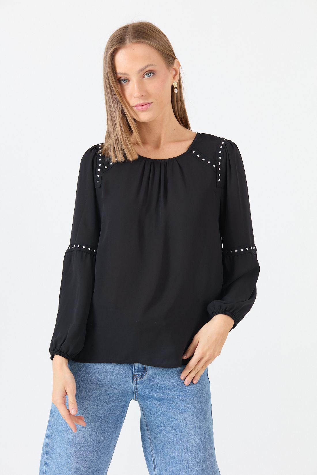 Blusa Negra Cod 4520516-2