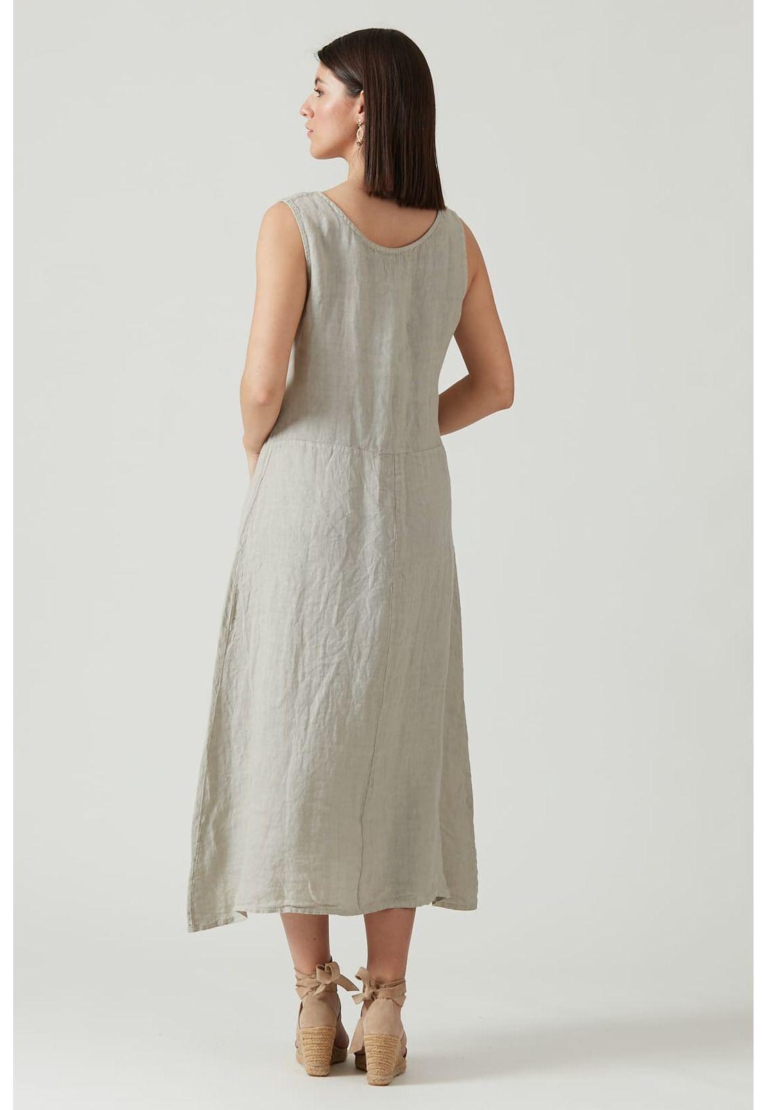 Vestido de lino vison-3