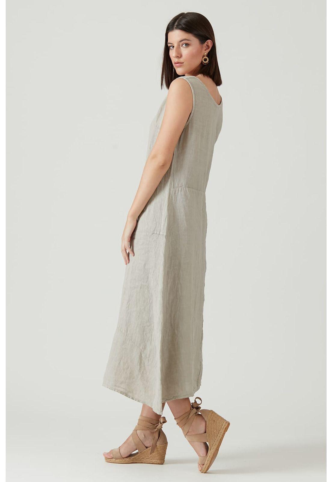 Vestido de lino vison-4
