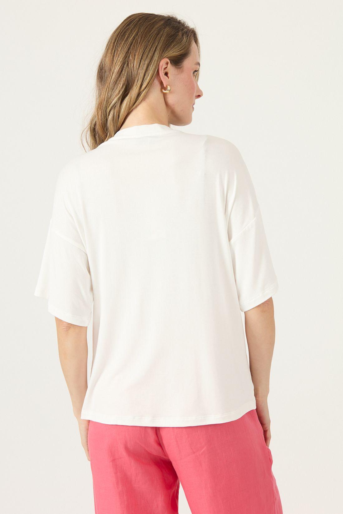Polera Estampada Blanco Cod 2757145-4