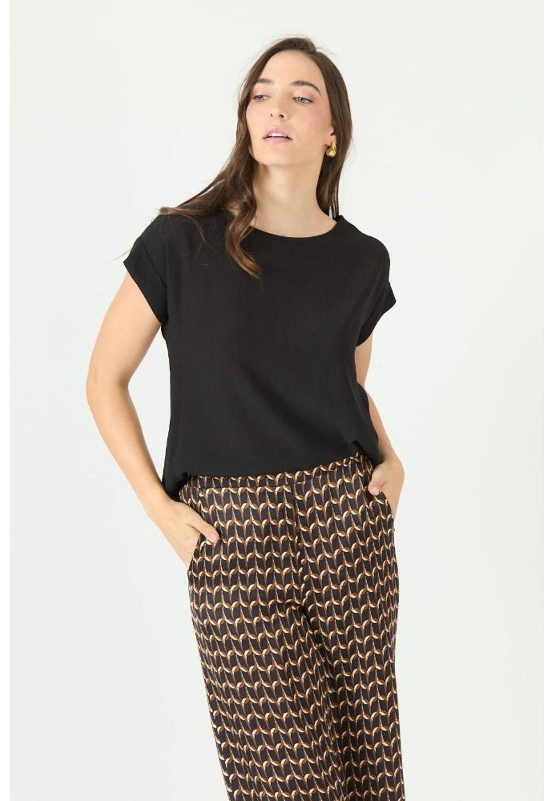 Blusa negra PRIVILEGE 2368-1