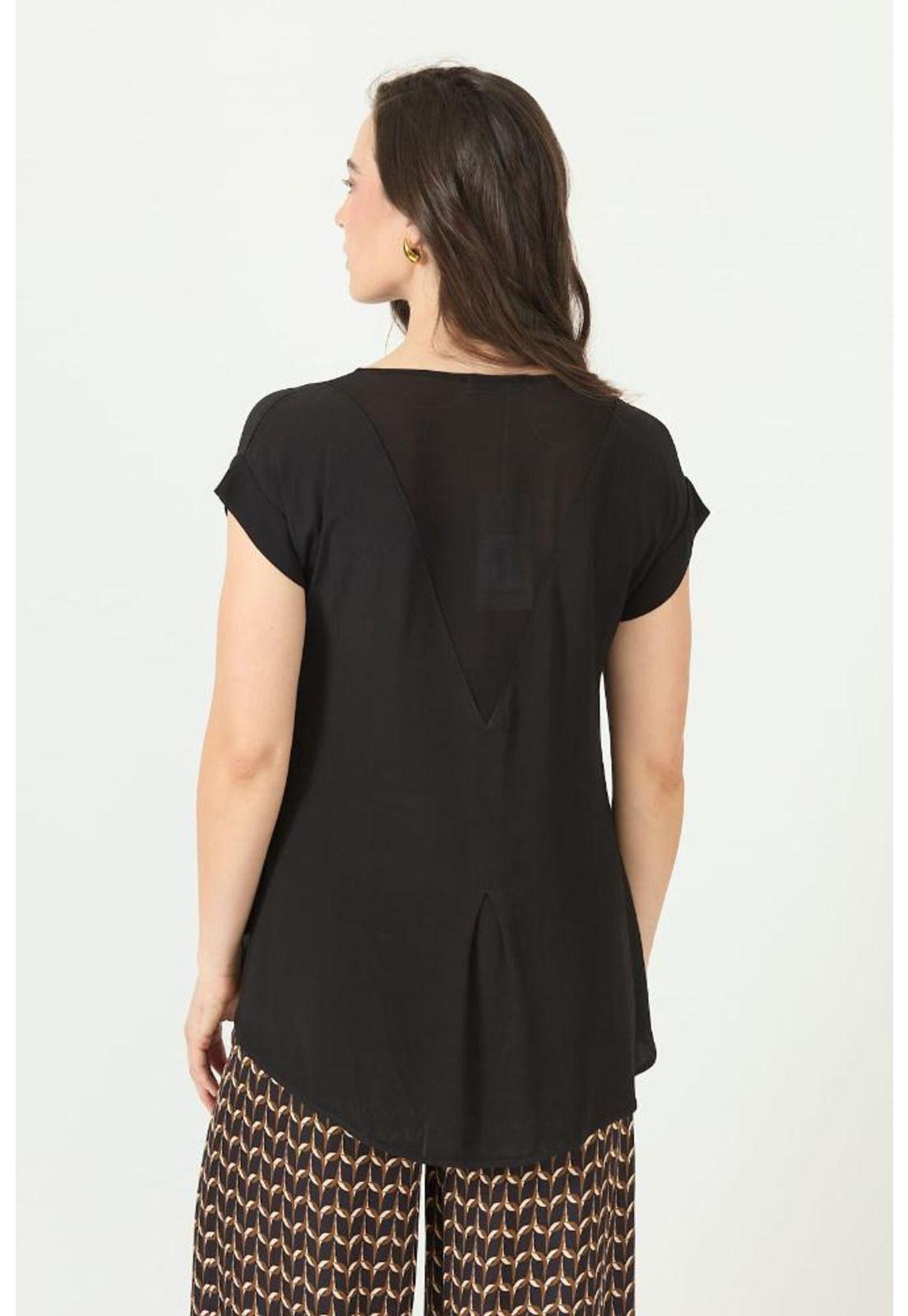 Blusa negra PRIVILEGE 2368-5