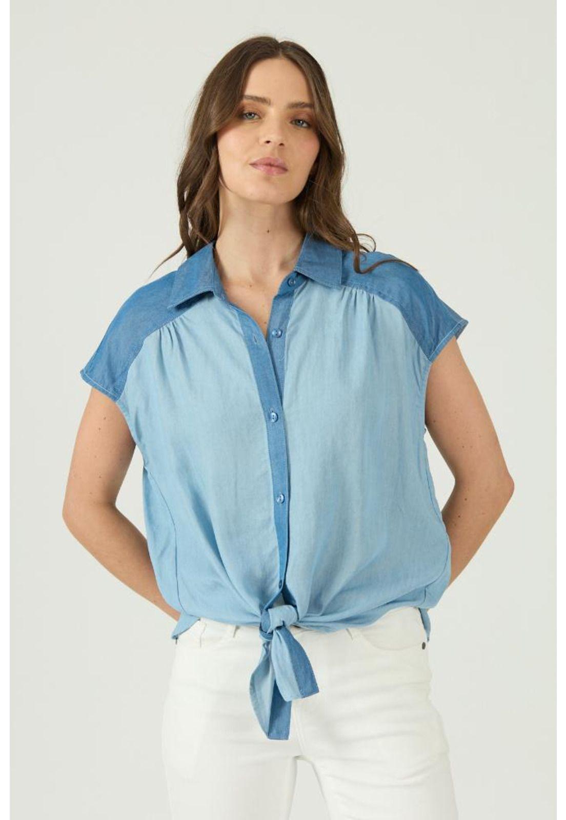 Blusa de tencel denim PRIVILEGE 1166-1