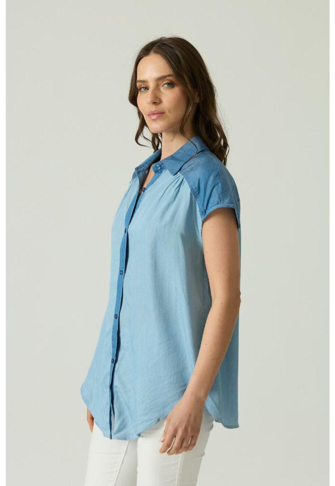 Blusa de tencel denim PRIVILEGE 1166-2