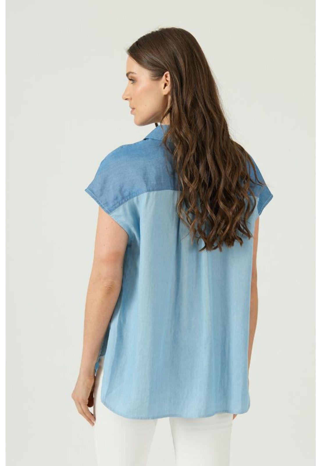 Blusa de tencel denim PRIVILEGE 1166-4