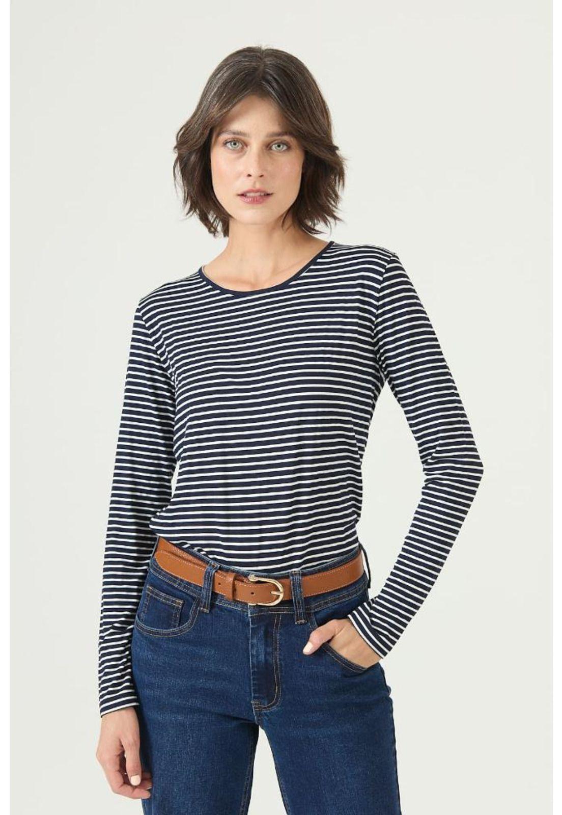 Polera azul PRIVILEGE 2624-2