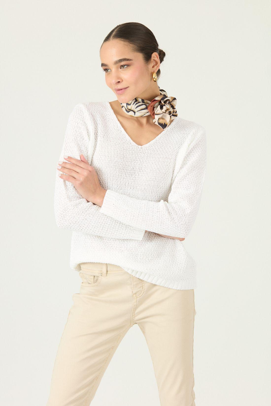 Sweater Blanco Cod 5406265-0