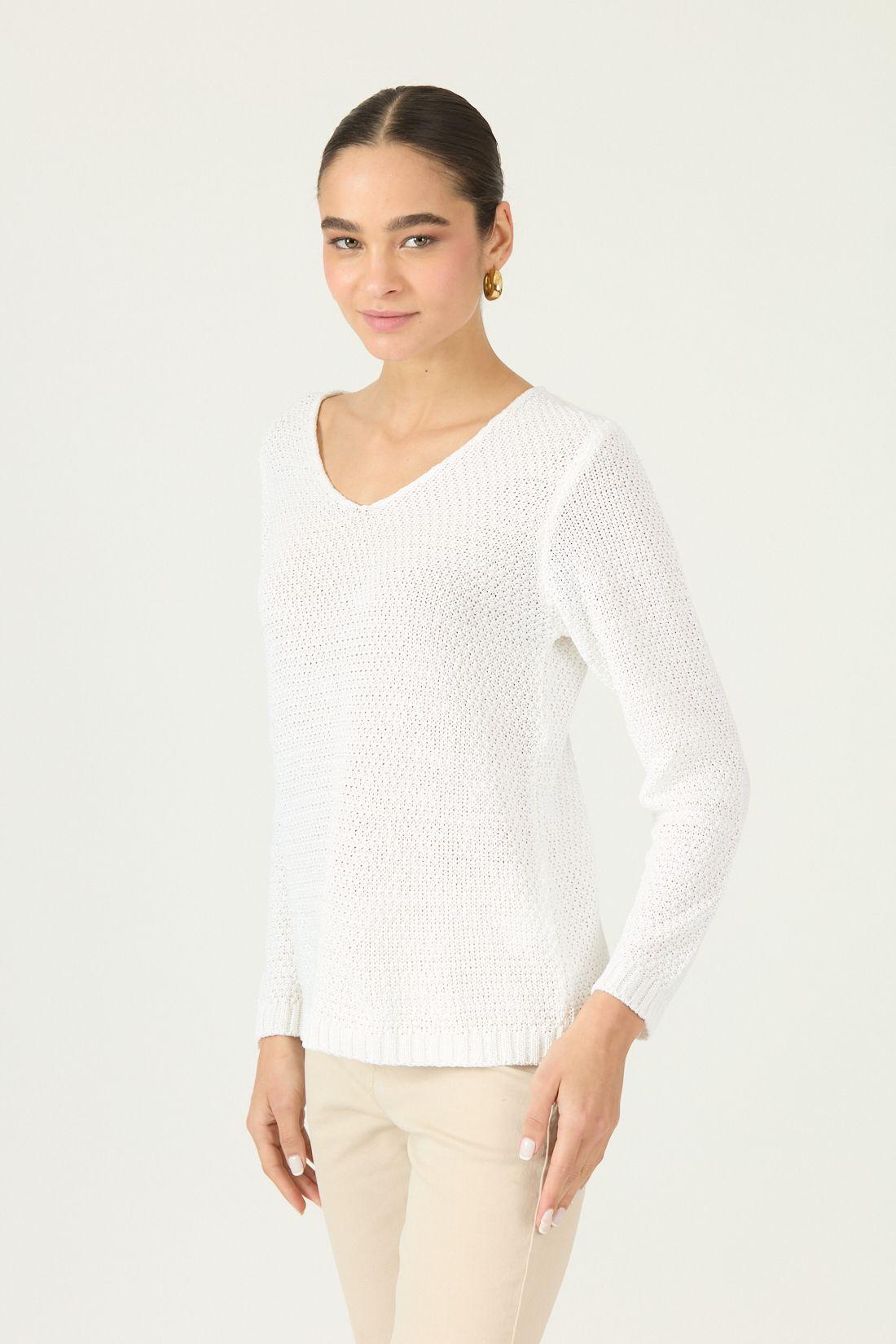 Sweater Blanco Cod 5406265-3