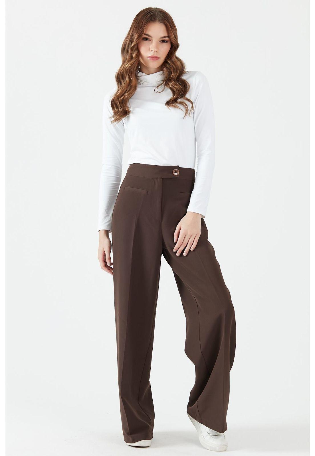 Pantalon palazzo cafe moro-2