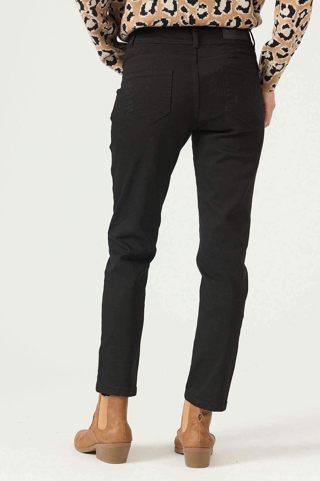 Pantalon Skinny Negro Cod 0200045-3